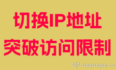 切換IP地址突破訪問(wèn)限制